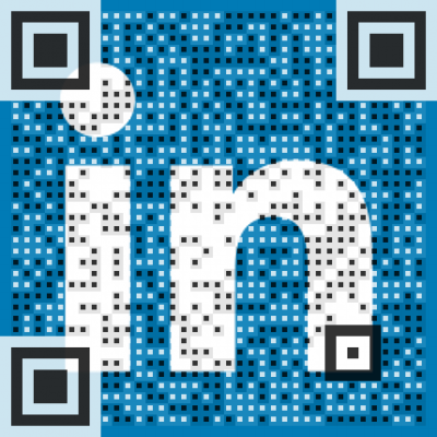 Jumbo Smart Vanity QR Code for ARQR on LinkedIn+