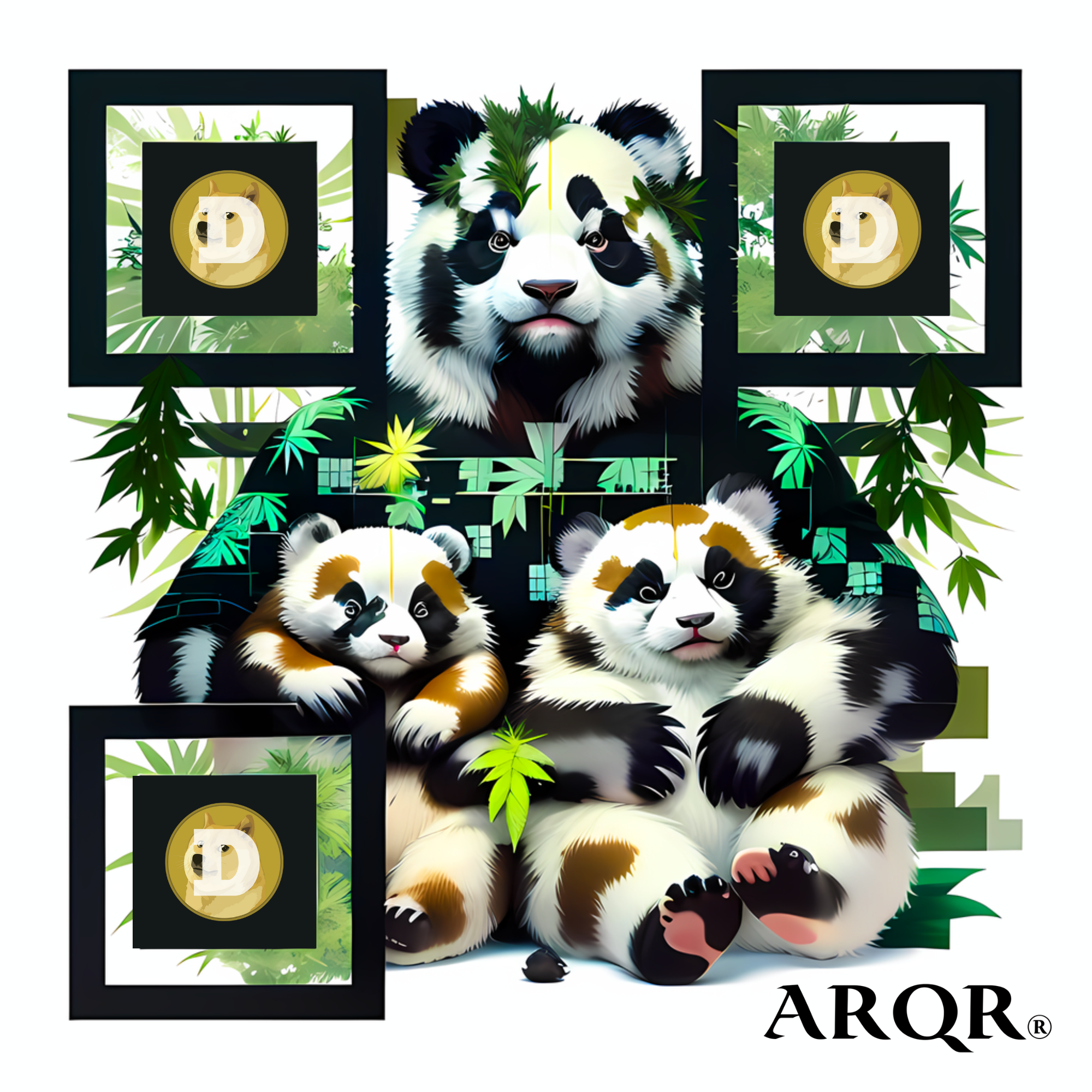 AIQR Code for the Department Of Government Efficiency (DOGE) on X