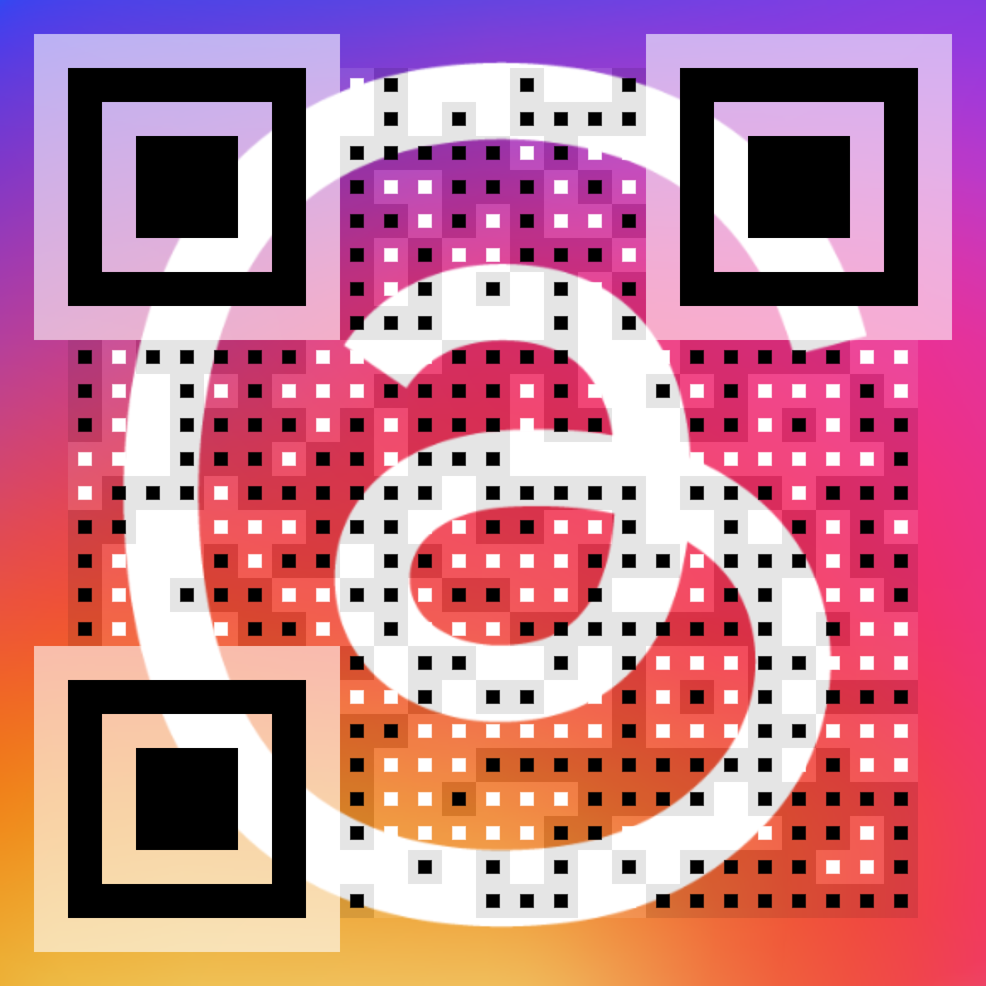 Smart Vanity QR Code for ARQR on Threads